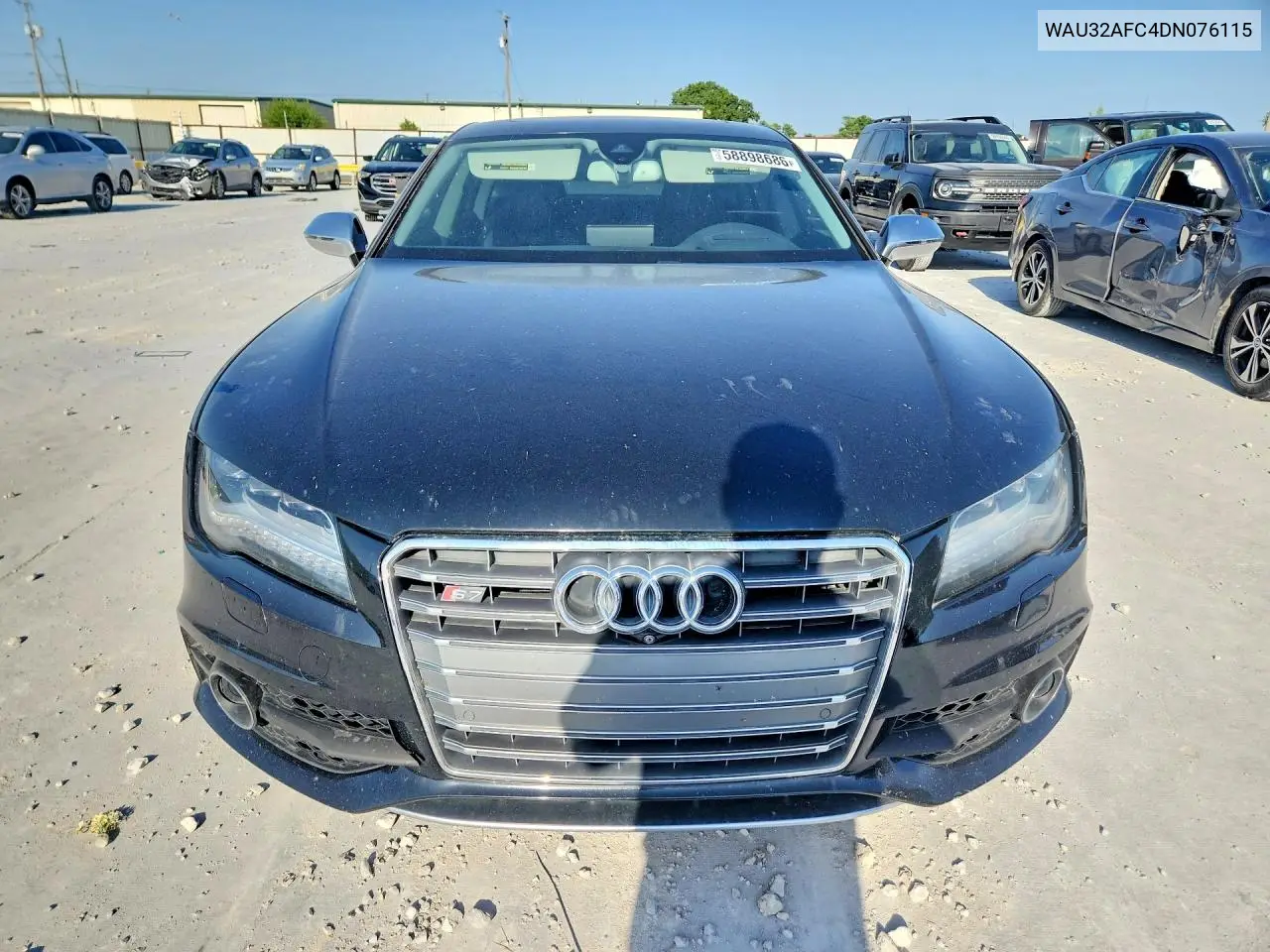 2013 Audi S7 Prestige VIN: WAU32AFC4DN076115 Lot: 58898686