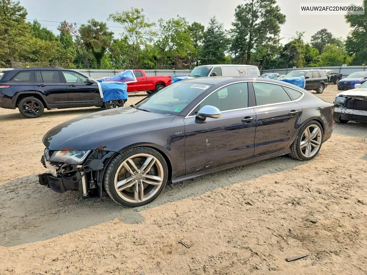 2013 Audi S7 Premium VIN: WAUW2AFC2DN090236 Lot: 60009956