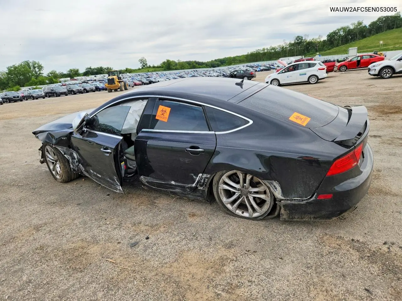 2014 Audi S7 Premium VIN: WAUW2AFC5EN053005 Lot: 55367326