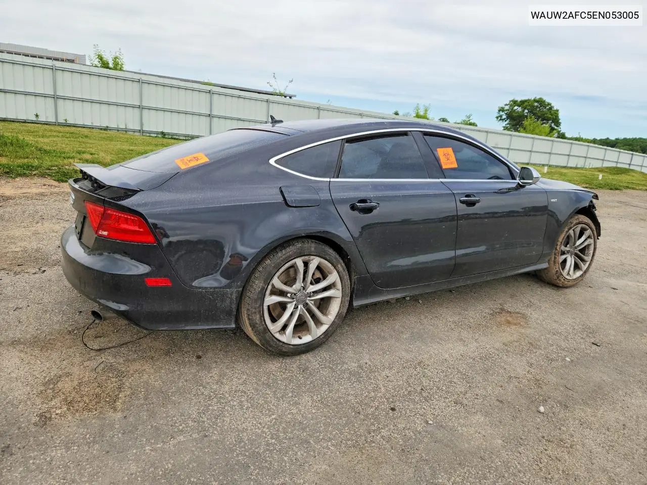 2014 Audi S7 Premium VIN: WAUW2AFC5EN053005 Lot: 55367326