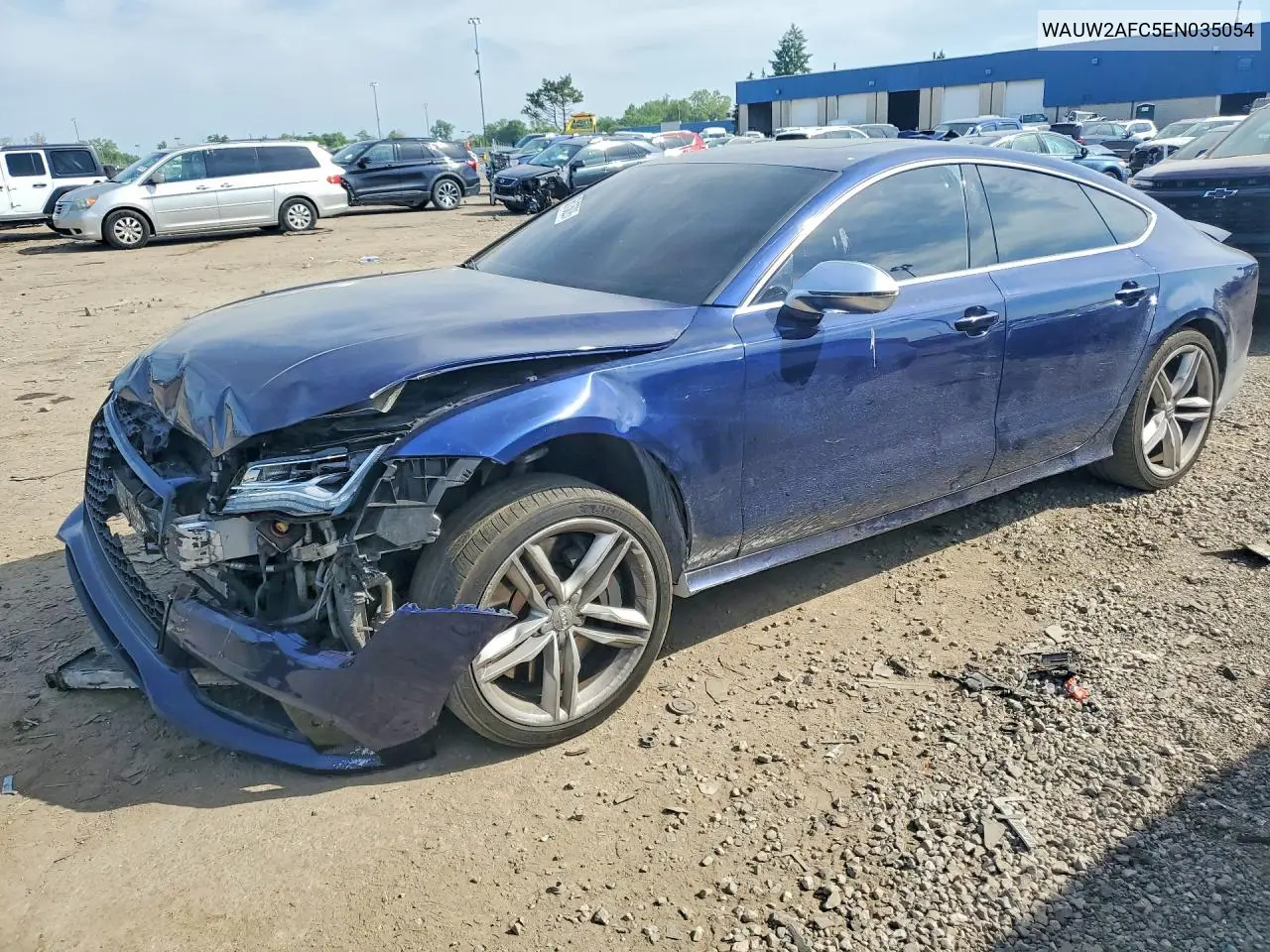 2014 Audi S7 Premium VIN: WAUW2AFC5EN035054 Lot: 56175026