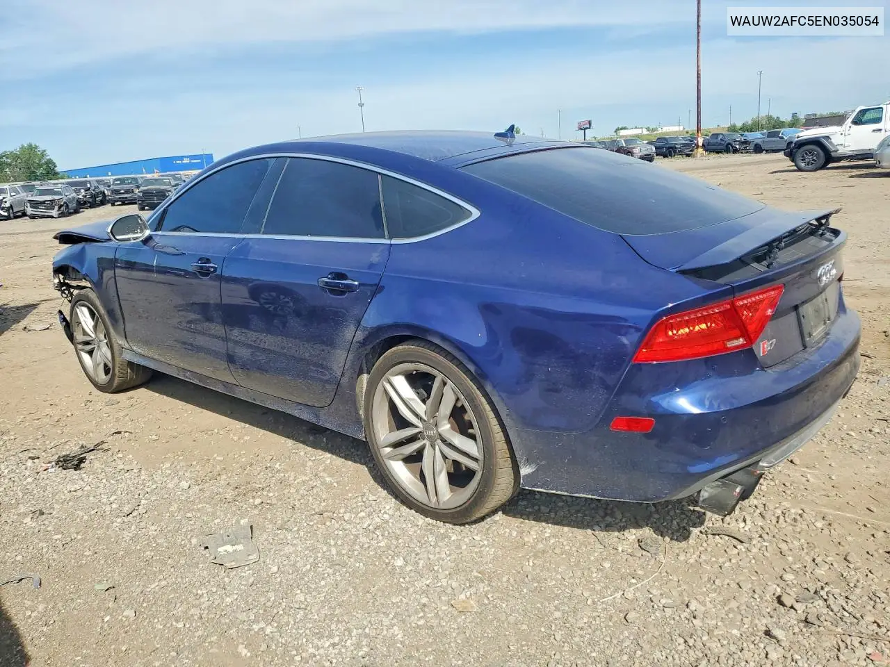 2014 Audi S7 Premium VIN: WAUW2AFC5EN035054 Lot: 56175026