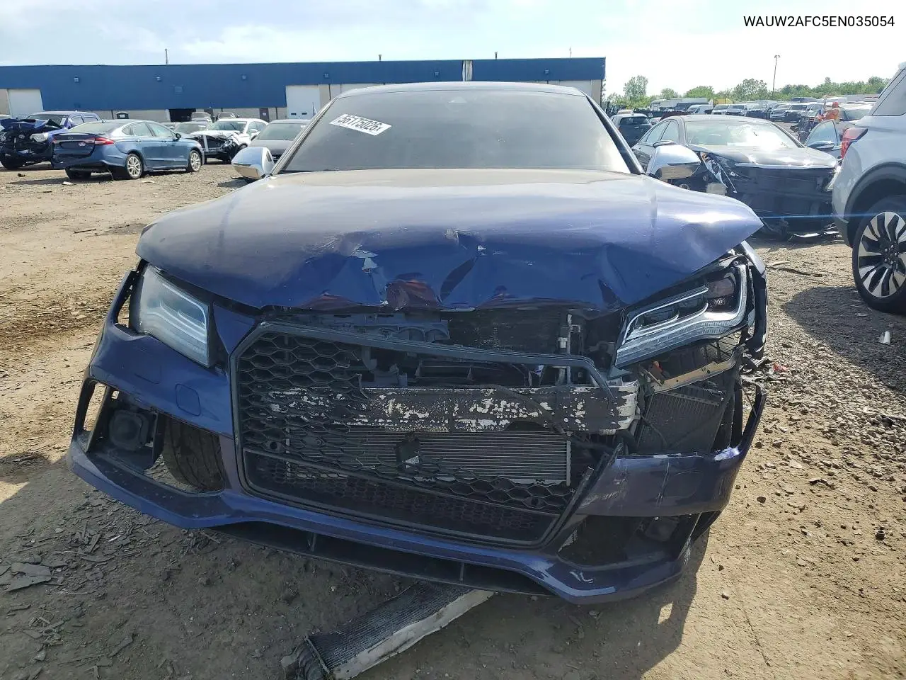 2014 Audi S7 Premium VIN: WAUW2AFC5EN035054 Lot: 56175026