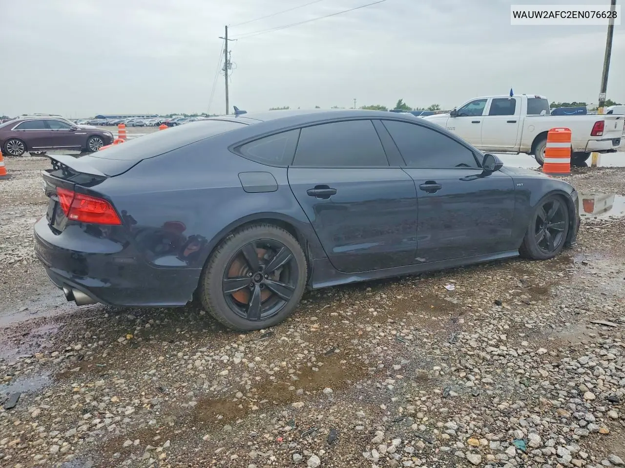 2014 Audi S7 Premium VIN: WAUW2AFC2EN076628 Lot: 60444546