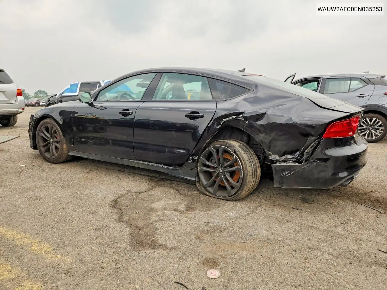 2014 Audi S7 Premium VIN: WAUW2AFC0EN035253 Lot: 61411516