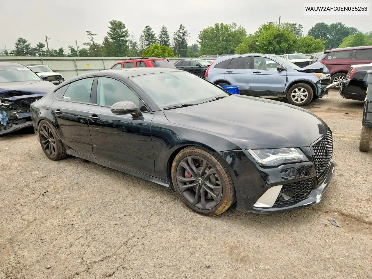2014 Audi S7 Premium VIN: WAUW2AFC0EN035253 Lot: 61411516