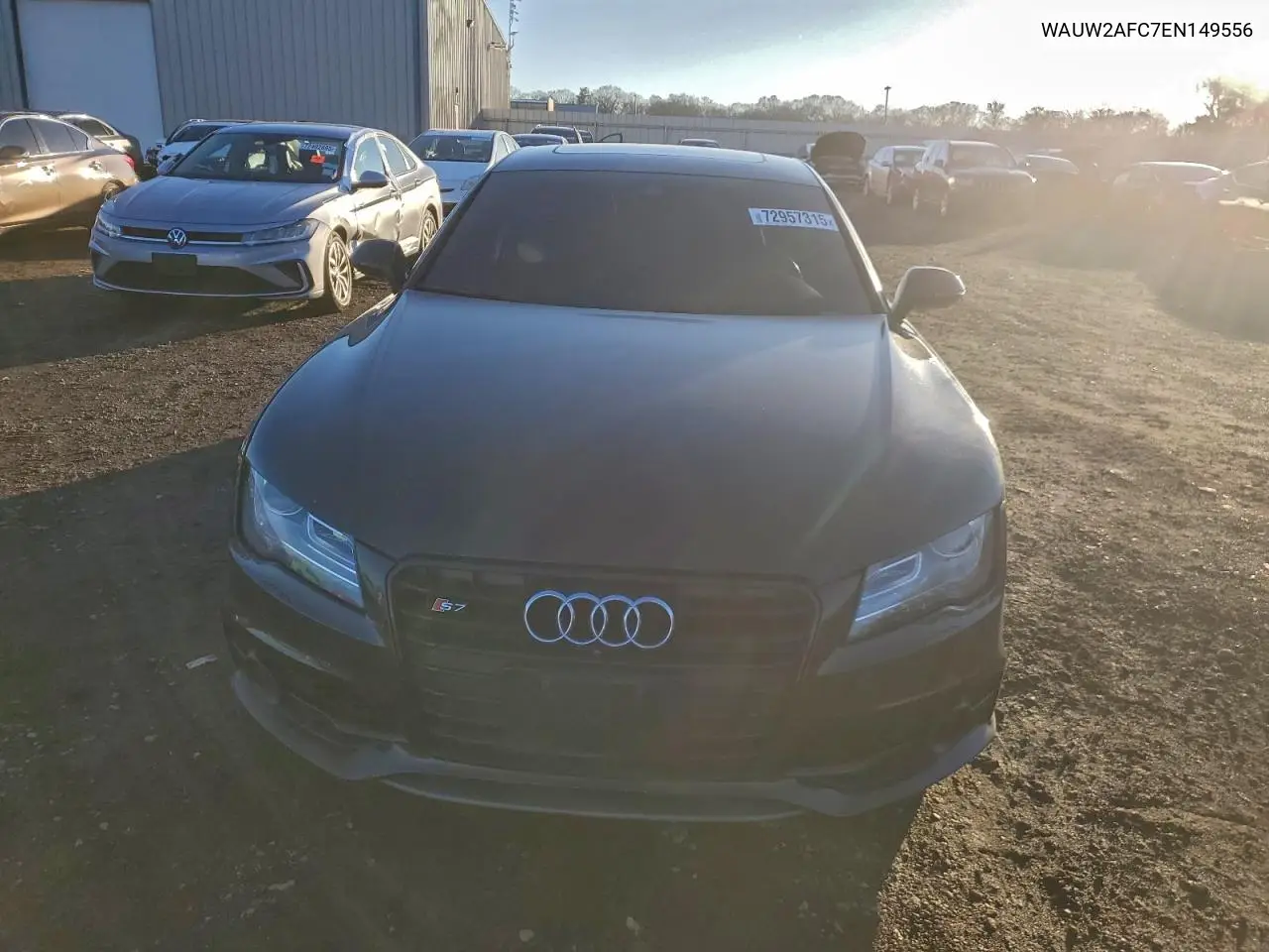 2014 Audi S7 Premium VIN: WAUW2AFC7EN149556 Lot: 72957315