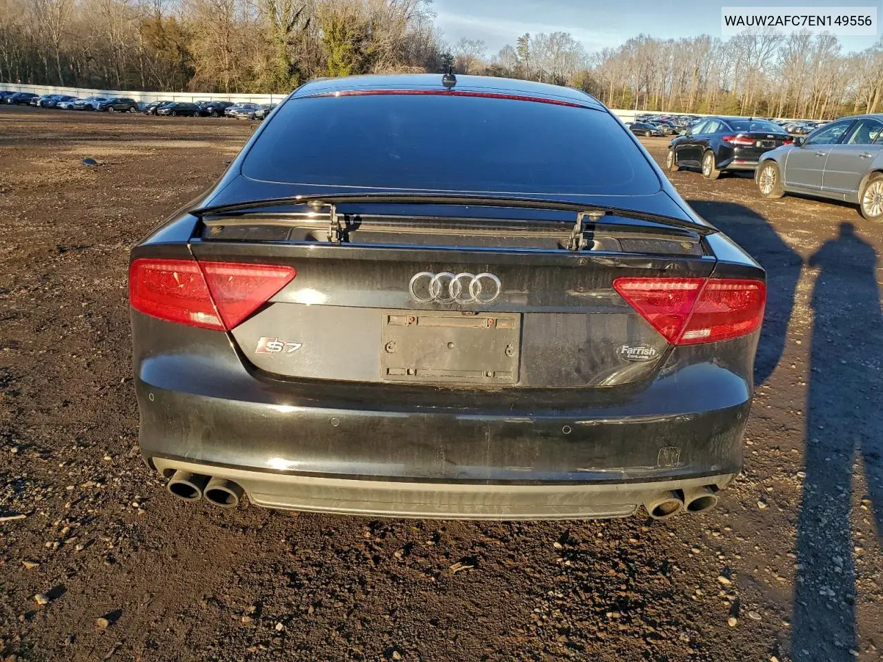 2014 Audi S7 Premium VIN: WAUW2AFC7EN149556 Lot: 72957315
