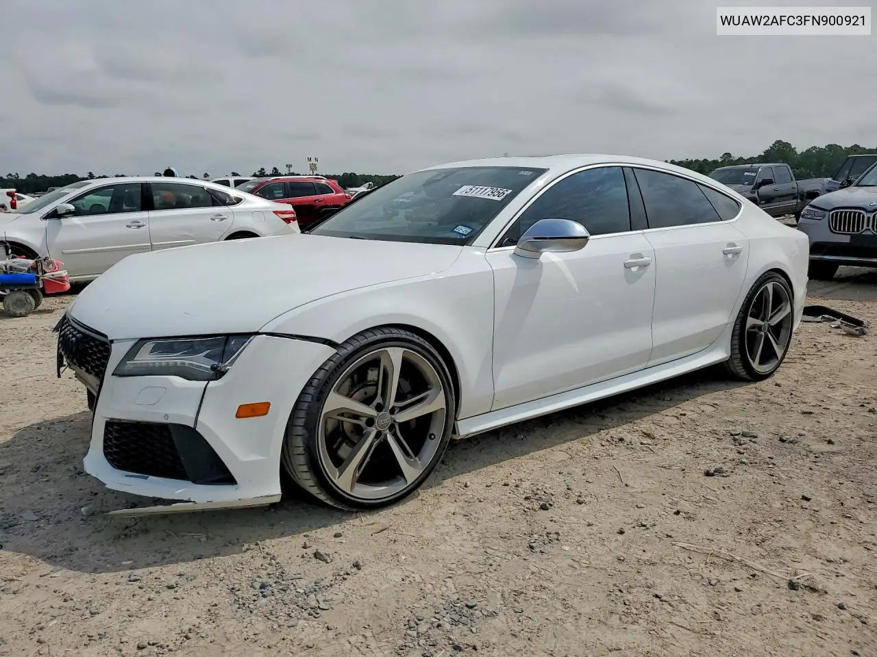2015 Audi Rs7 VIN: WUAW2AFC3FN900921 Lot: 51117956