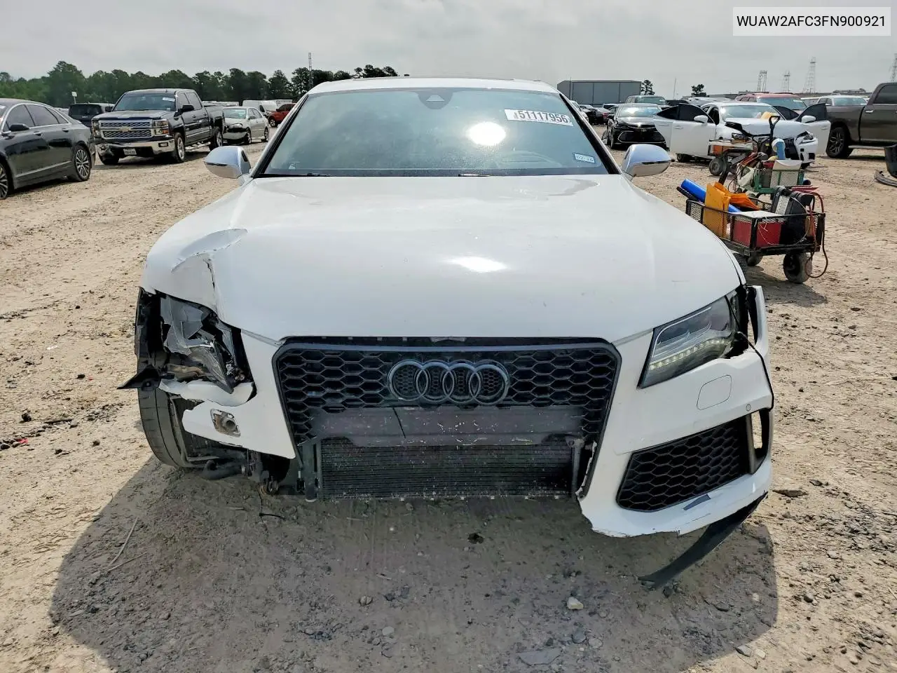 2015 Audi Rs7 VIN: WUAW2AFC3FN900921 Lot: 51117956