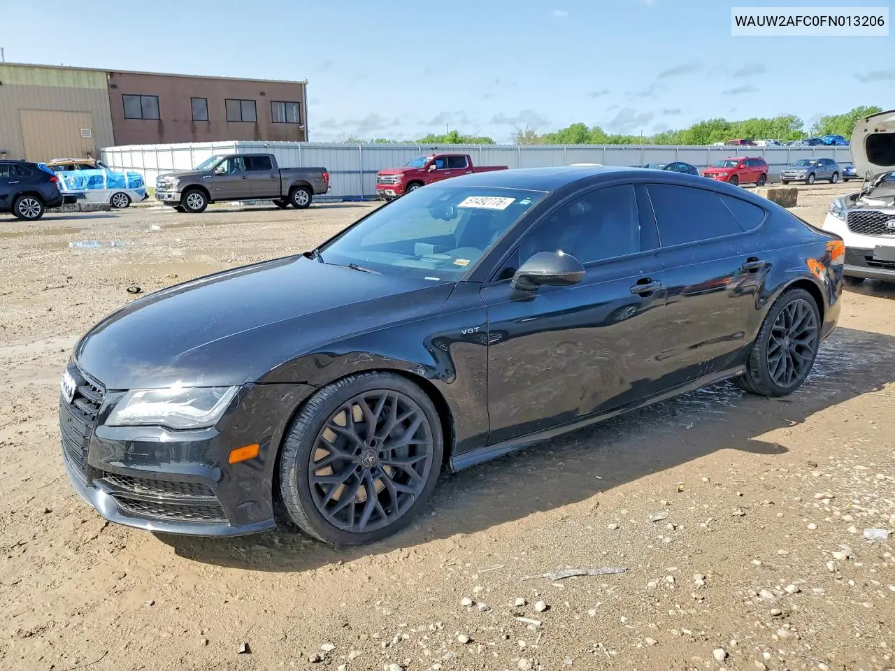 2015 Audi S7 Premium VIN: WAUW2AFC0FN013206 Lot: 51492776
