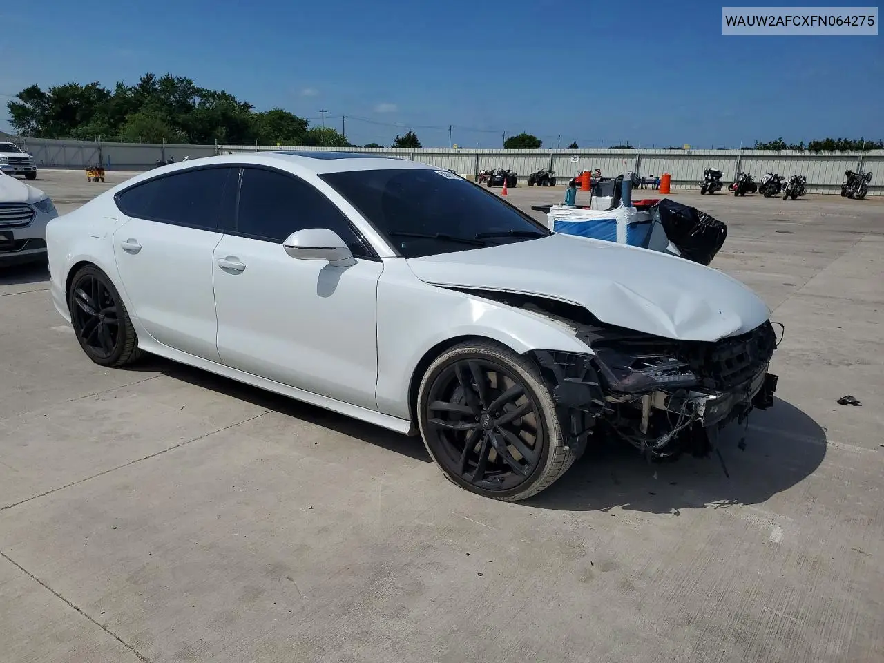 2015 Audi S7 Premium VIN: WAUW2AFCXFN064275 Lot: 58815236