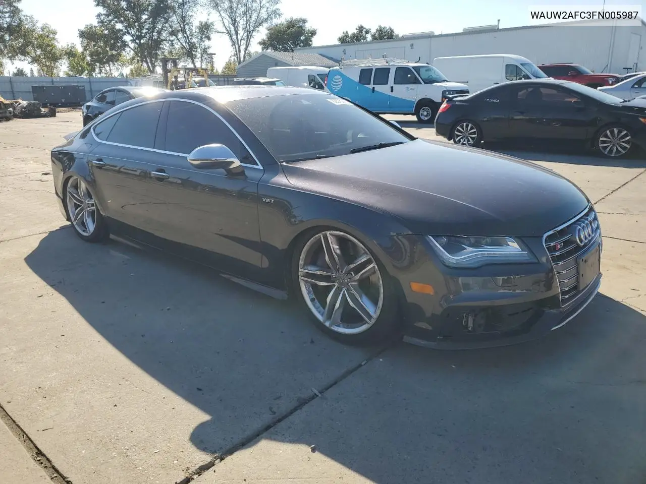 2015 Audi S7 Premium VIN: WAUW2AFC3FN005987 Lot: 82575905