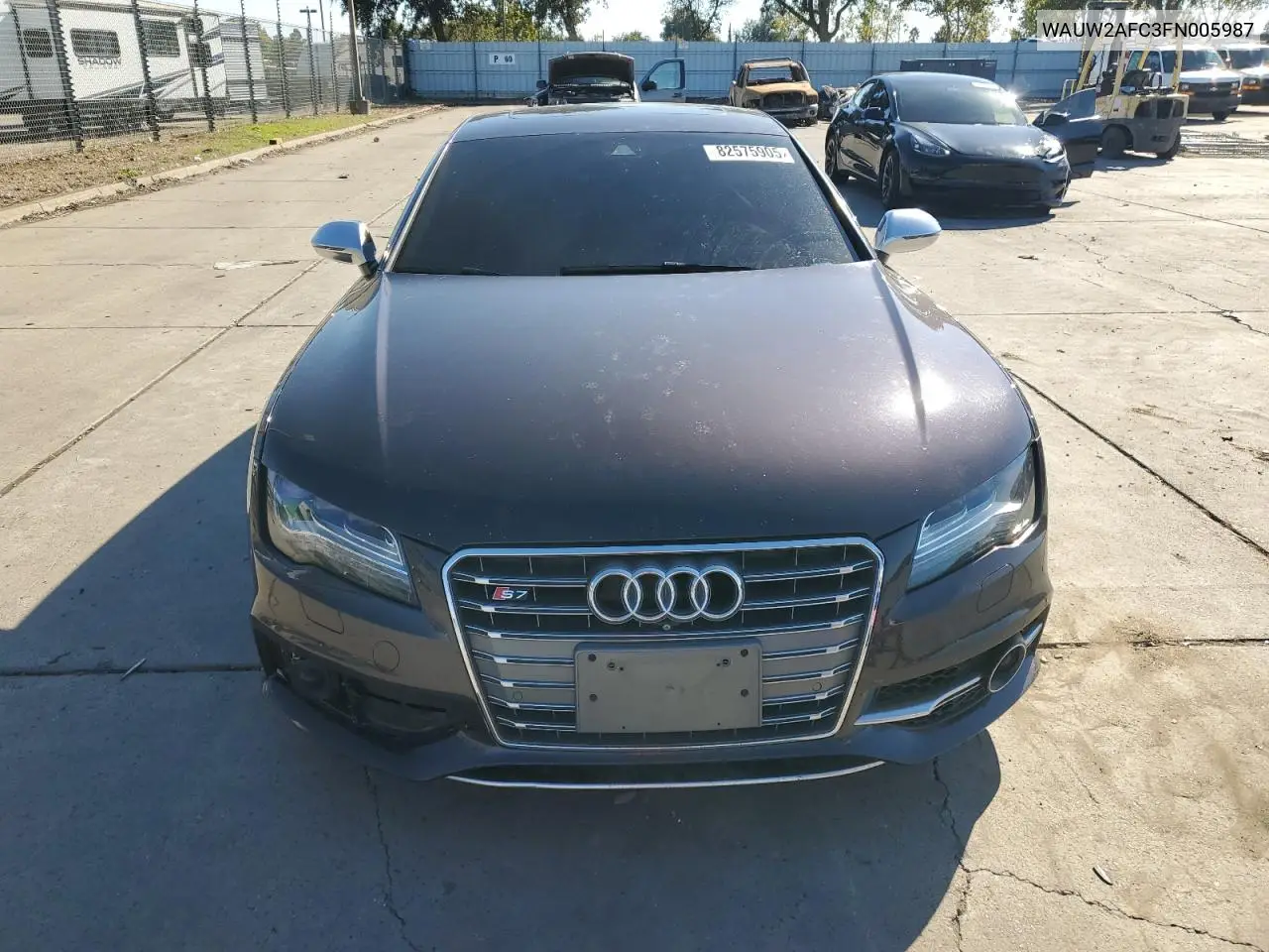 2015 Audi S7 Premium VIN: WAUW2AFC3FN005987 Lot: 82575905