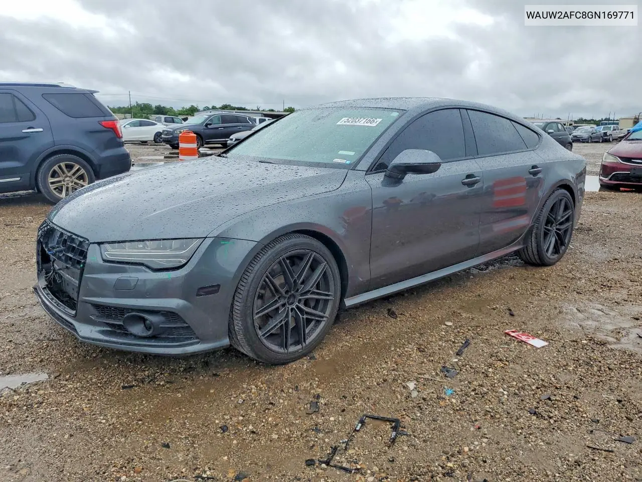 2016 Audi S7 Prestige VIN: WAUW2AFC8GN169771 Lot: 52037166