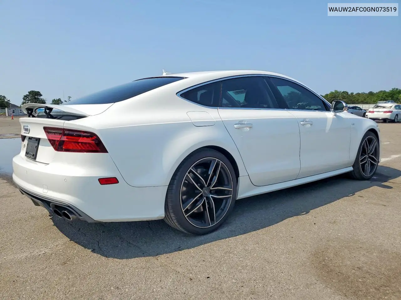 2016 Audi S7 Prestige VIN: WAUW2AFC0GN073519 Lot: 59599006