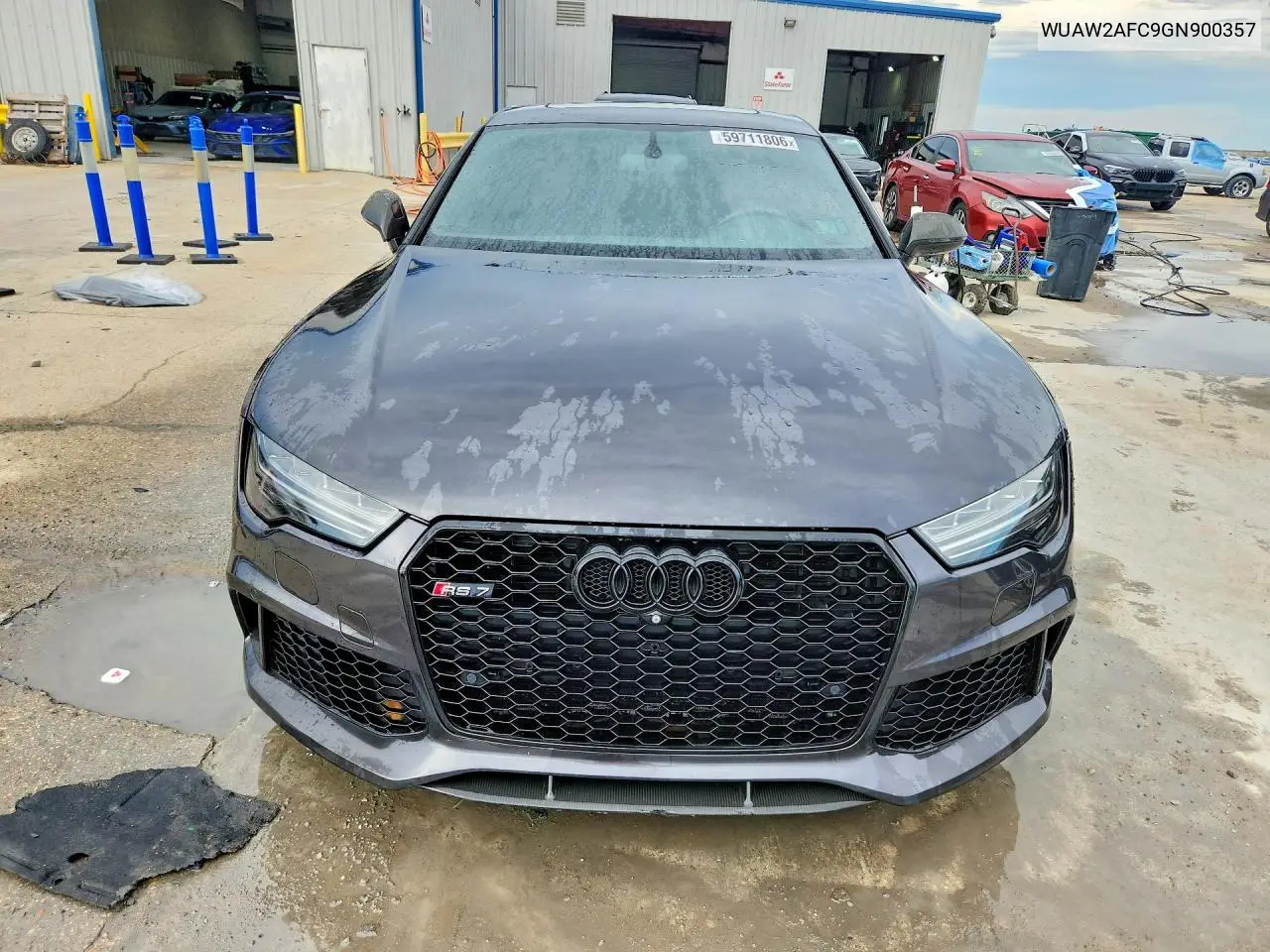 2016 Audi Rs7 VIN: WUAW2AFC9GN900357 Lot: 59711806