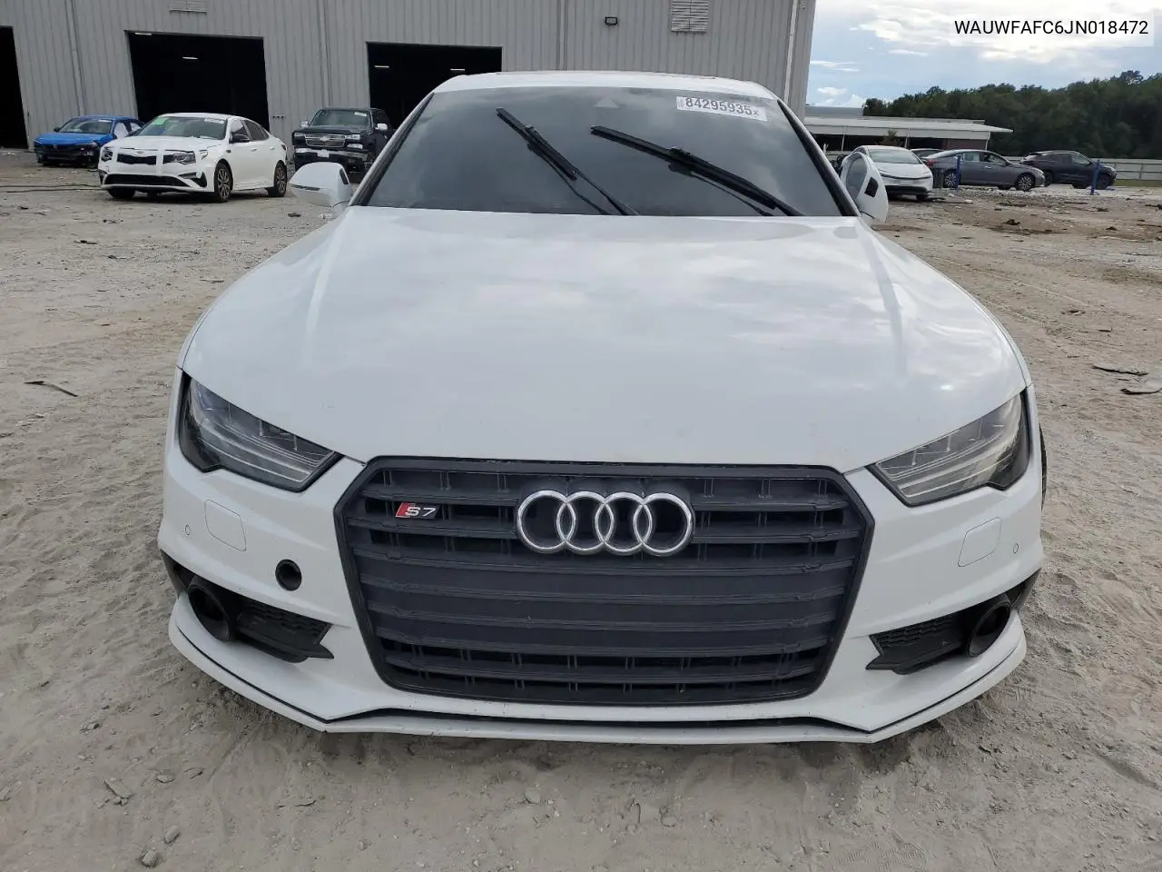2018 Audi S7 Premium Plus VIN: WAUWFAFC6JN018472 Lot: 56327156