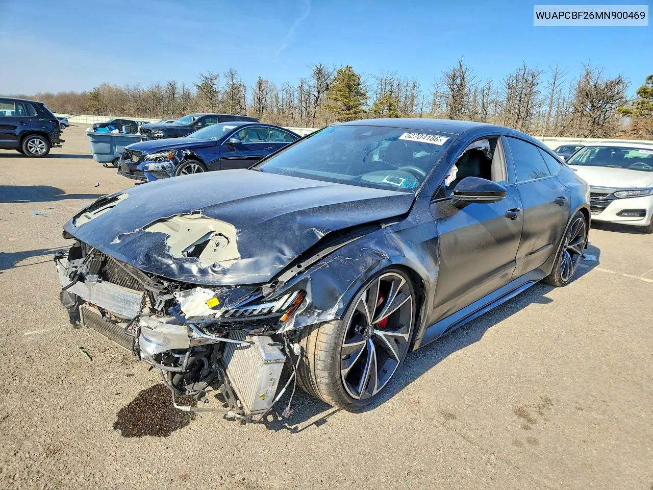 2021 Audi Rs7 VIN: WUAPCBF26MN900469 Lot: 52204186