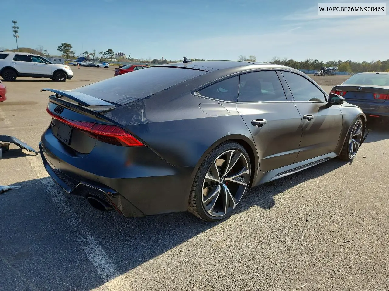 2021 Audi Rs7 VIN: WUAPCBF26MN900469 Lot: 52204186