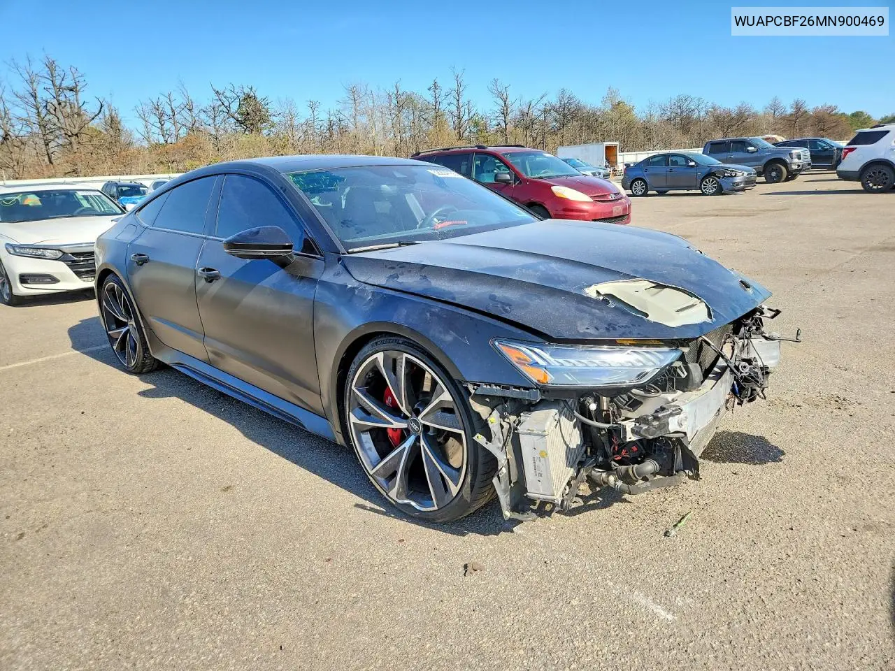 2021 Audi Rs7 VIN: WUAPCBF26MN900469 Lot: 52204186