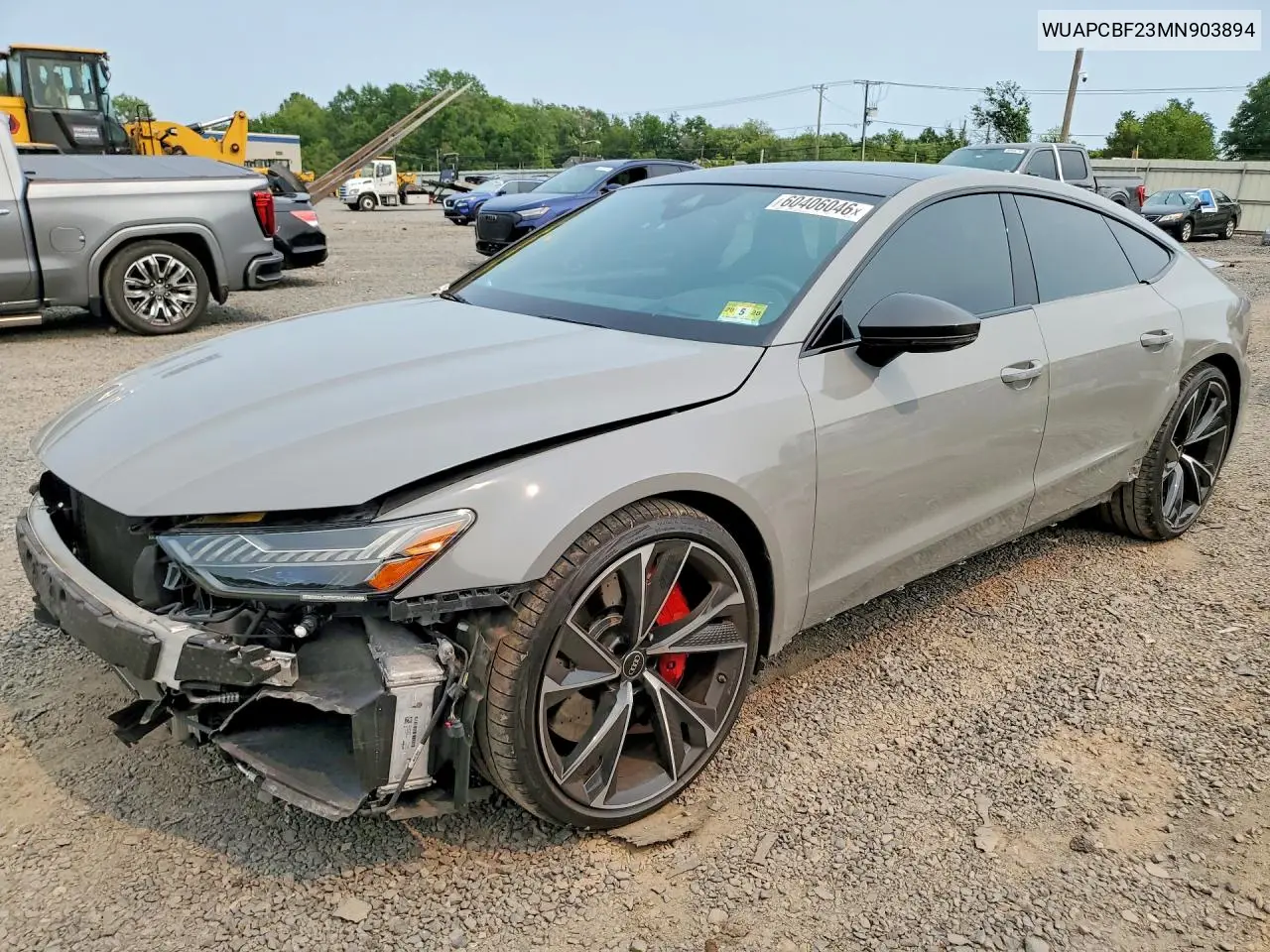 2021 Audi Rs7 VIN: WUAPCBF23MN903894 Lot: 60406046