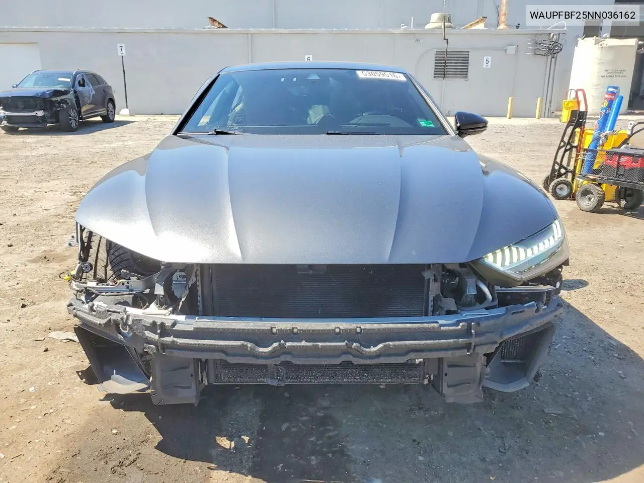 2022 Audi S7 Premium Plus VIN: WAUPFBF25NN036162 Lot: 53059516