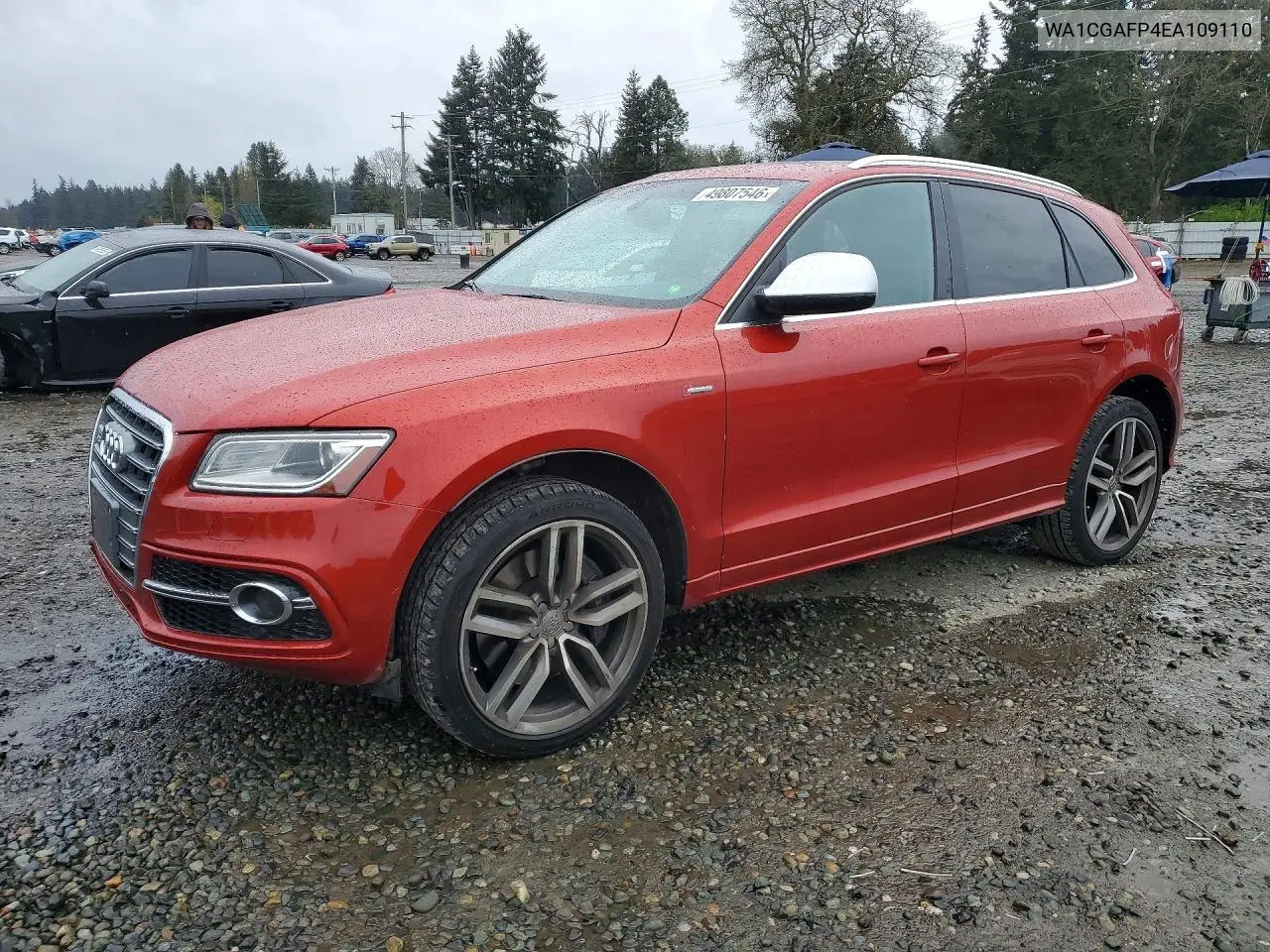 2014 Audi Sq5 VIN: WA1CGAFP4EA109110 Lot: 49807546
