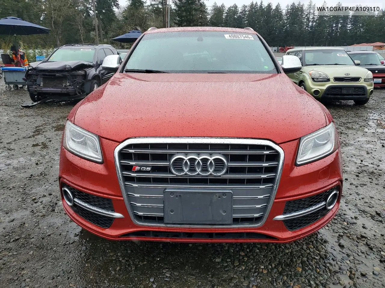 2014 Audi Sq5 VIN: WA1CGAFP4EA109110 Lot: 49807546
