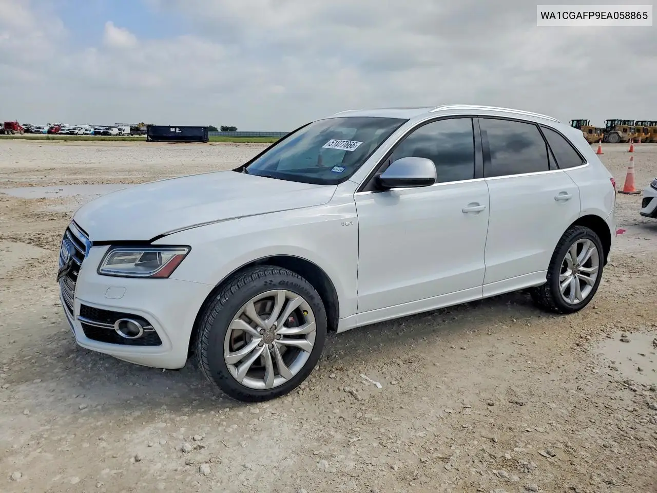 2014 Audi Sq5 Premium Plus VIN: WA1CGAFP9EA058865 Lot: 51077666