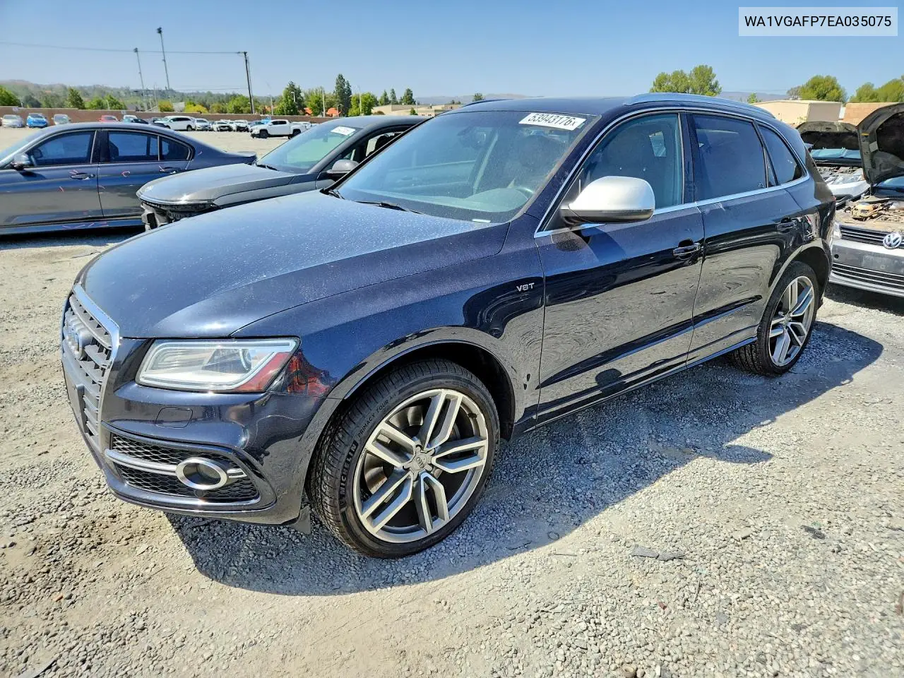 2014 Audi Sq5 Prestige VIN: WA1VGAFP7EA035075 Lot: 53943176