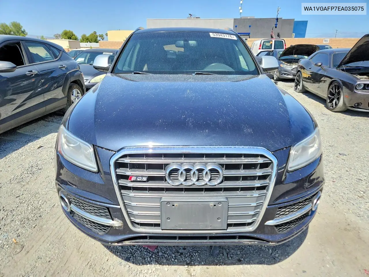 2014 Audi Sq5 Prestige VIN: WA1VGAFP7EA035075 Lot: 53943176