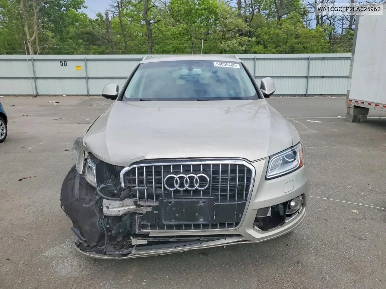 2014 Audi Sq5 Premium Plus VIN: WA1CGCFP2EA025962 Lot: 54005486