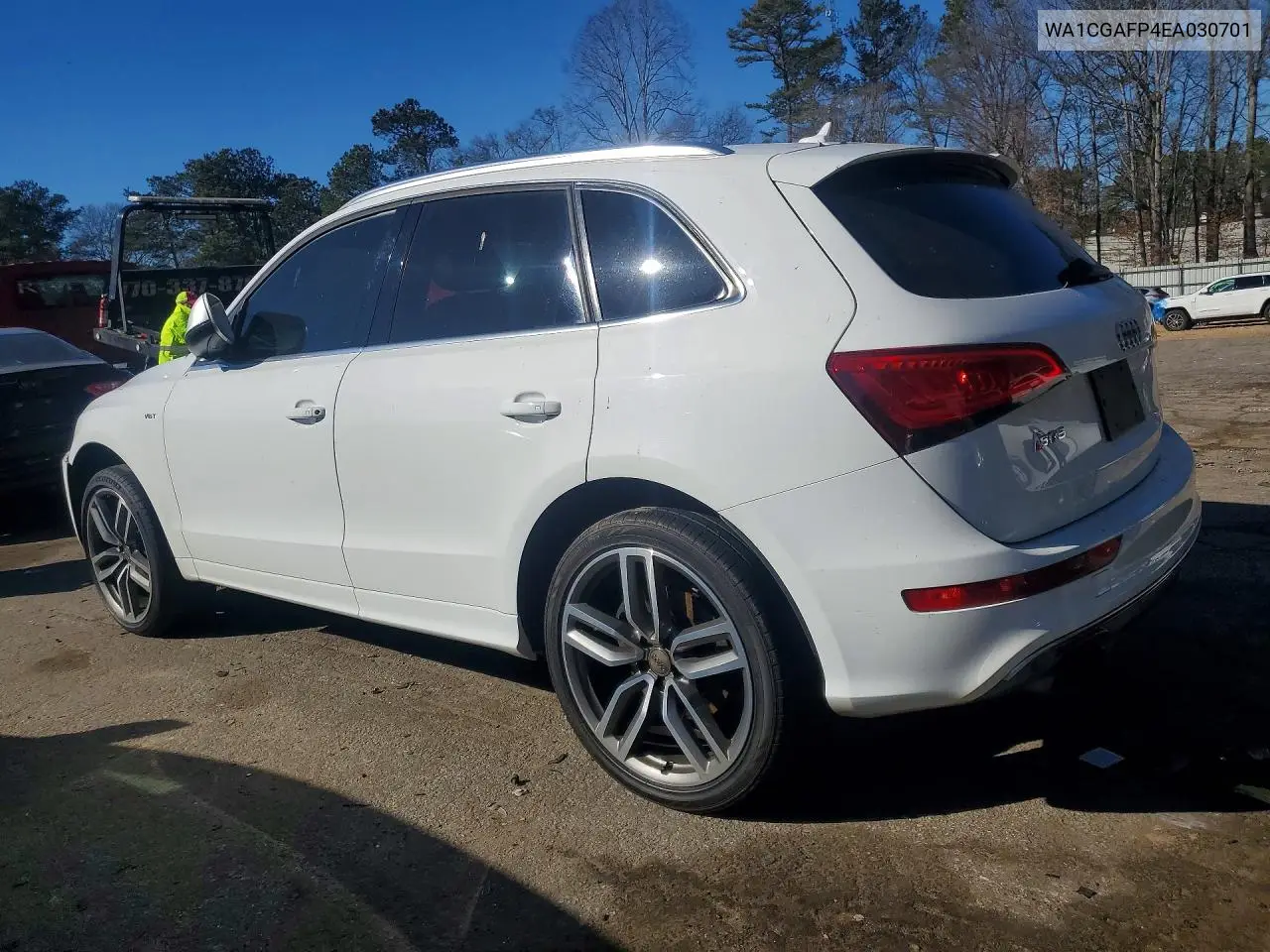 2014 Audi Sq5 Premium Plus VIN: WA1CGAFP4EA030701 Lot: 76356215
