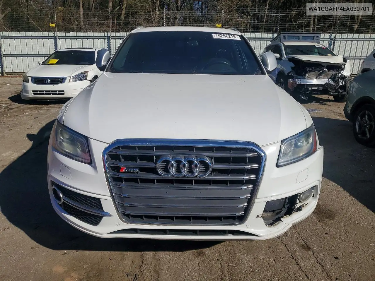 2014 Audi Sq5 Premium Plus VIN: WA1CGAFP4EA030701 Lot: 76356215