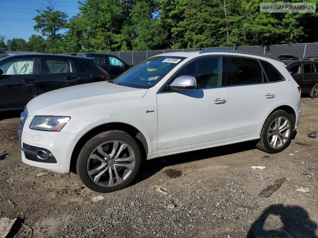 2015 Audi Sq5 Prestige VIN: WA1VGAFP7FA089929 Lot: 51922506