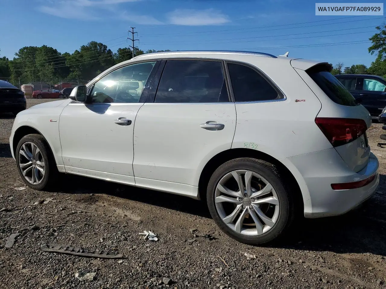 2015 Audi Sq5 Prestige VIN: WA1VGAFP7FA089929 Lot: 51922506