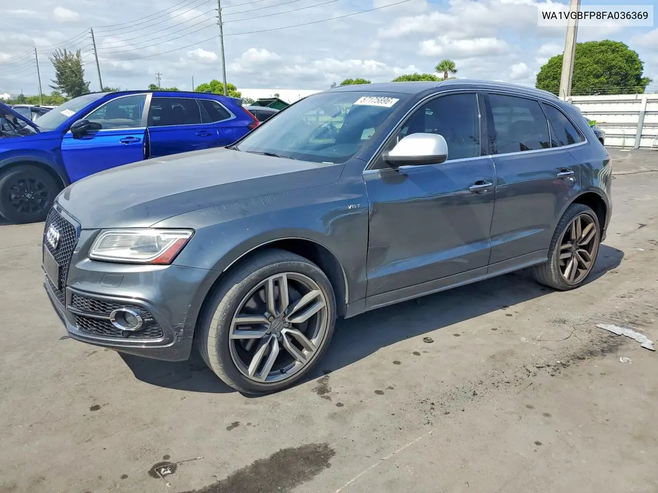 2015 Audi Sq5 Prestige VIN: WA1VGBFP8FA036369 Lot: 57175896
