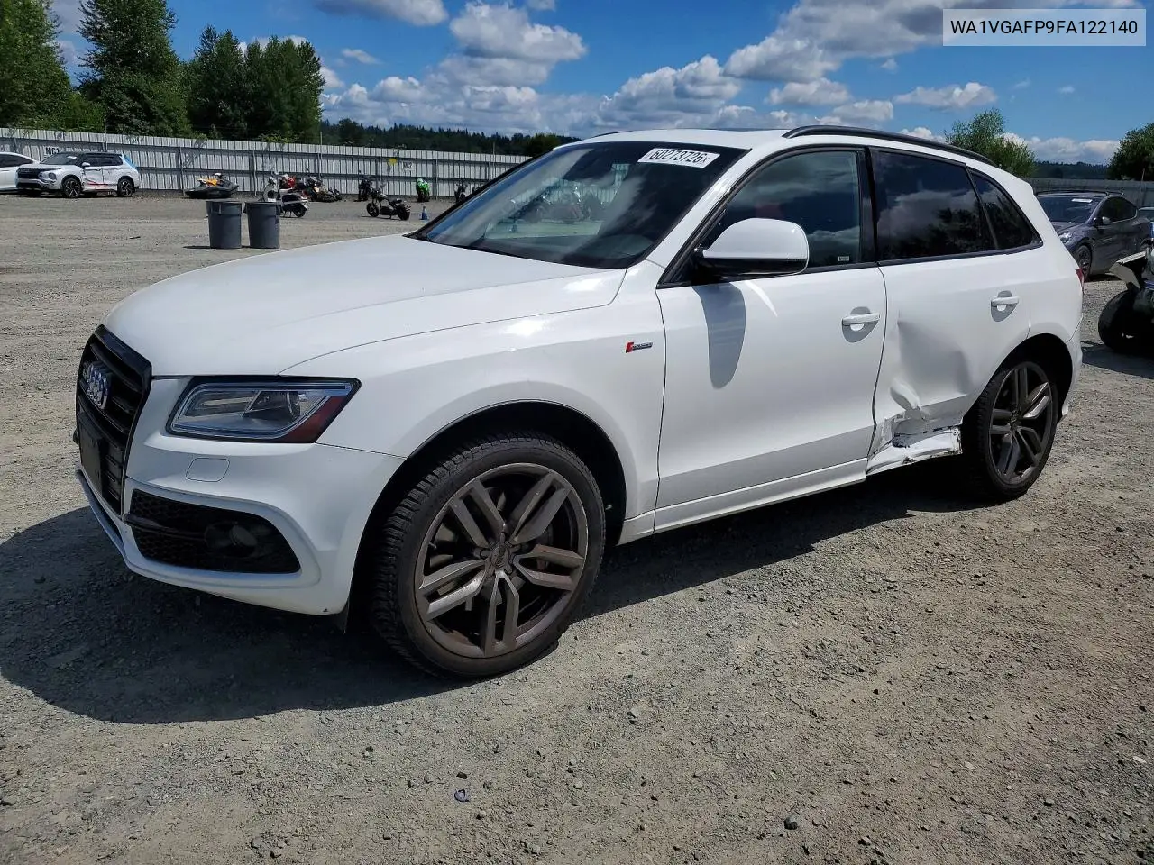 2015 Audi Sq5 Prestige VIN: WA1VGAFP9FA122140 Lot: 60273726