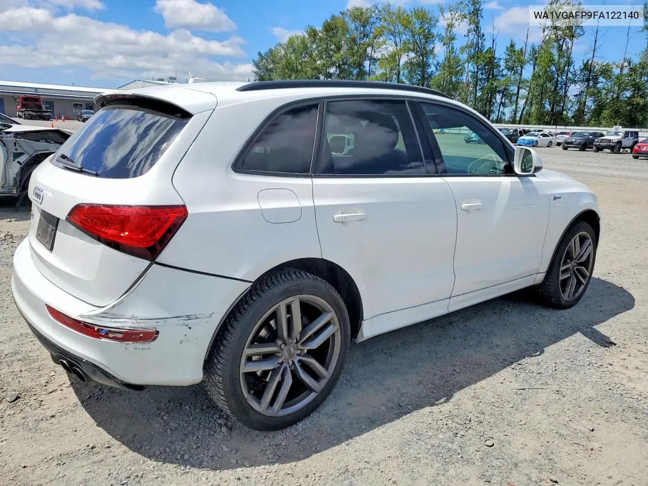 2015 Audi Sq5 Prestige VIN: WA1VGAFP9FA122140 Lot: 60273726