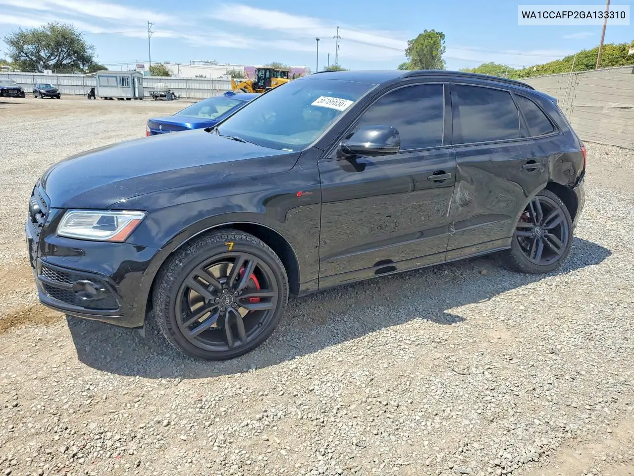 2016 Audi Sq5 Premium Plus VIN: WA1CCAFP2GA133310 Lot: 56186656