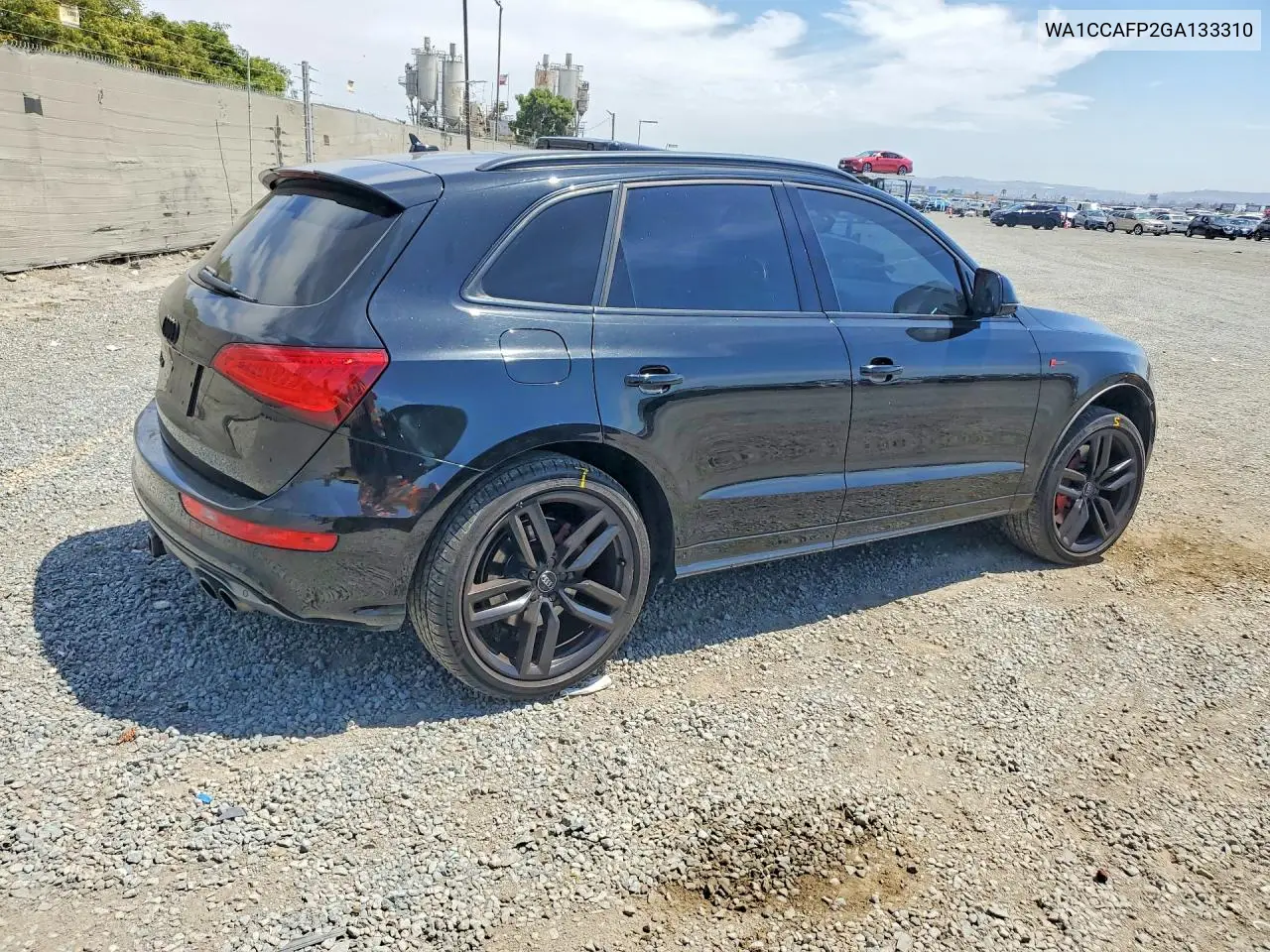 2016 Audi Sq5 Premium Plus VIN: WA1CCAFP2GA133310 Lot: 56186656