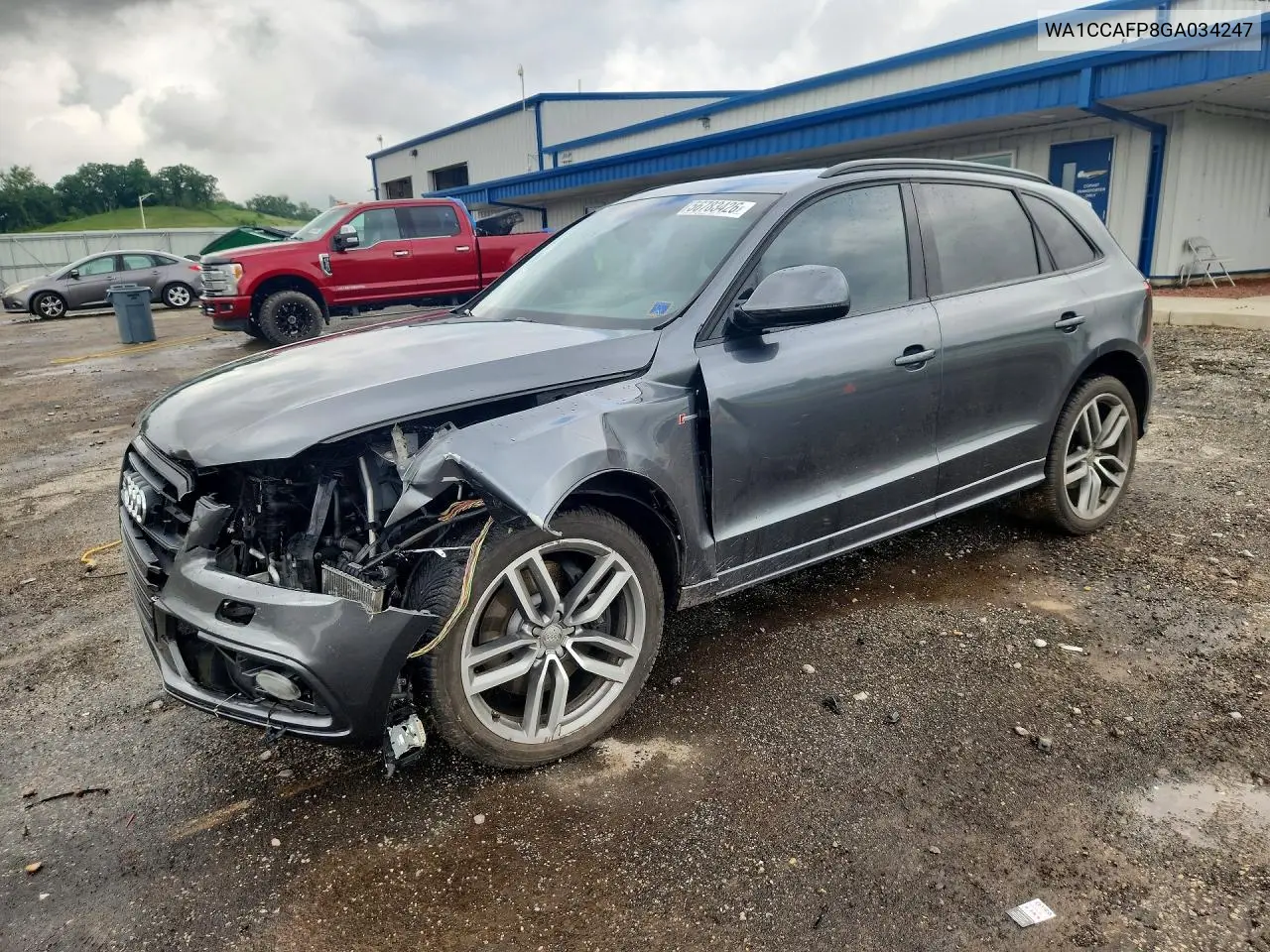 2016 Audi Sq5 Premium Plus VIN: WA1CCAFP8GA034247 Lot: 56783426