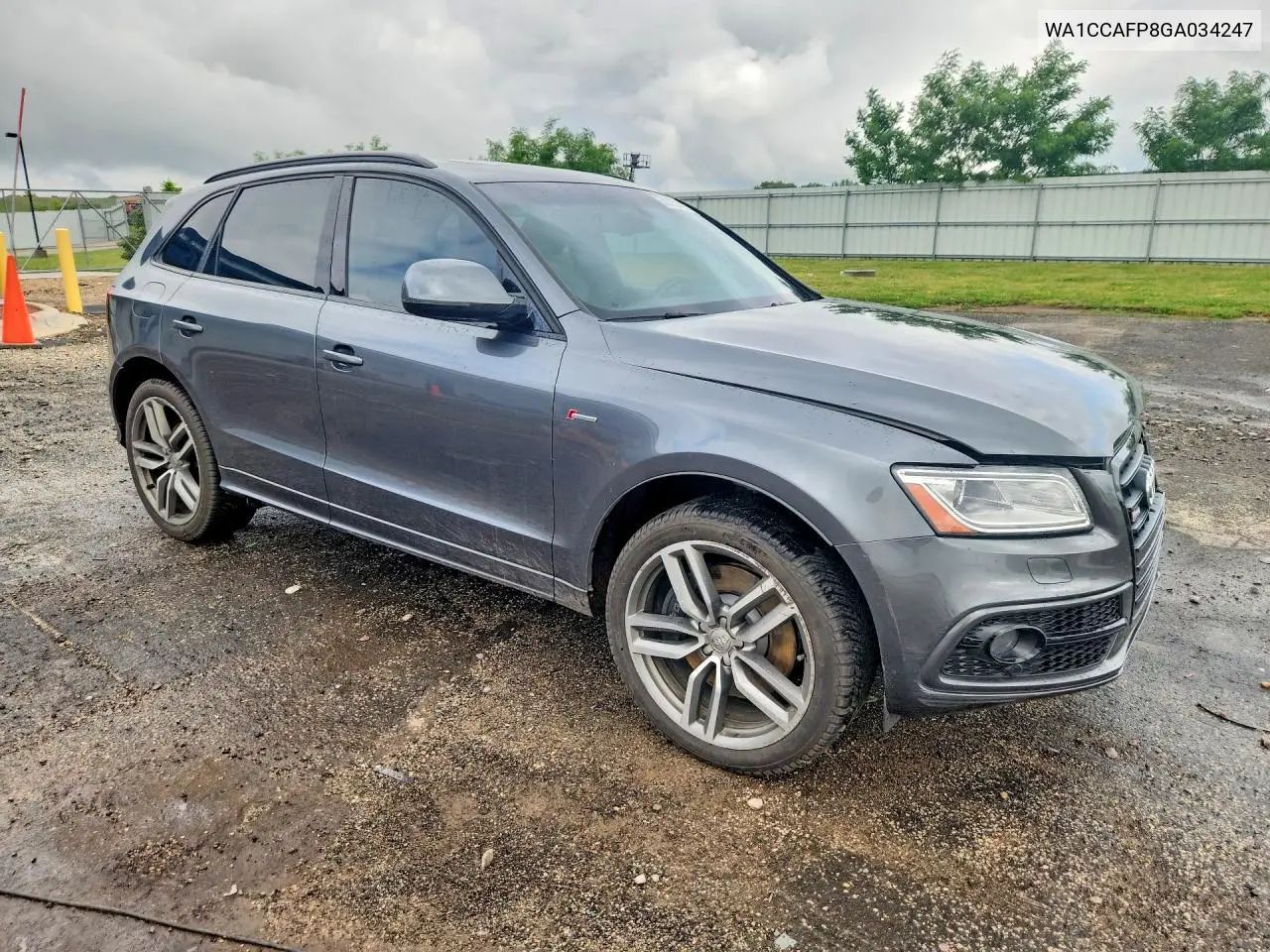 2016 Audi Sq5 Premium Plus VIN: WA1CCAFP8GA034247 Lot: 56783426