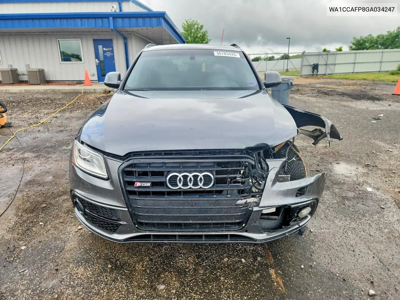 2016 Audi Sq5 Premium Plus VIN: WA1CCAFP8GA034247 Lot: 56783426