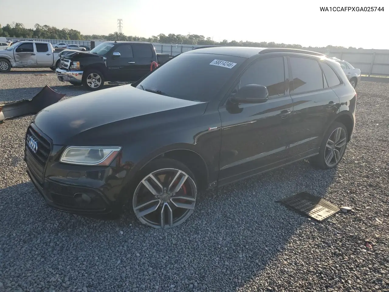 2016 Audi Sq5 Premium Plus VIN: WA1CCAFPXGA025744 Lot: 58814246