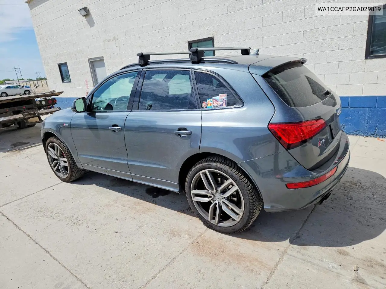 2016 Audi Sq5 Premium Plus VIN: WA1CCAFP2GA029819 Lot: 61185016