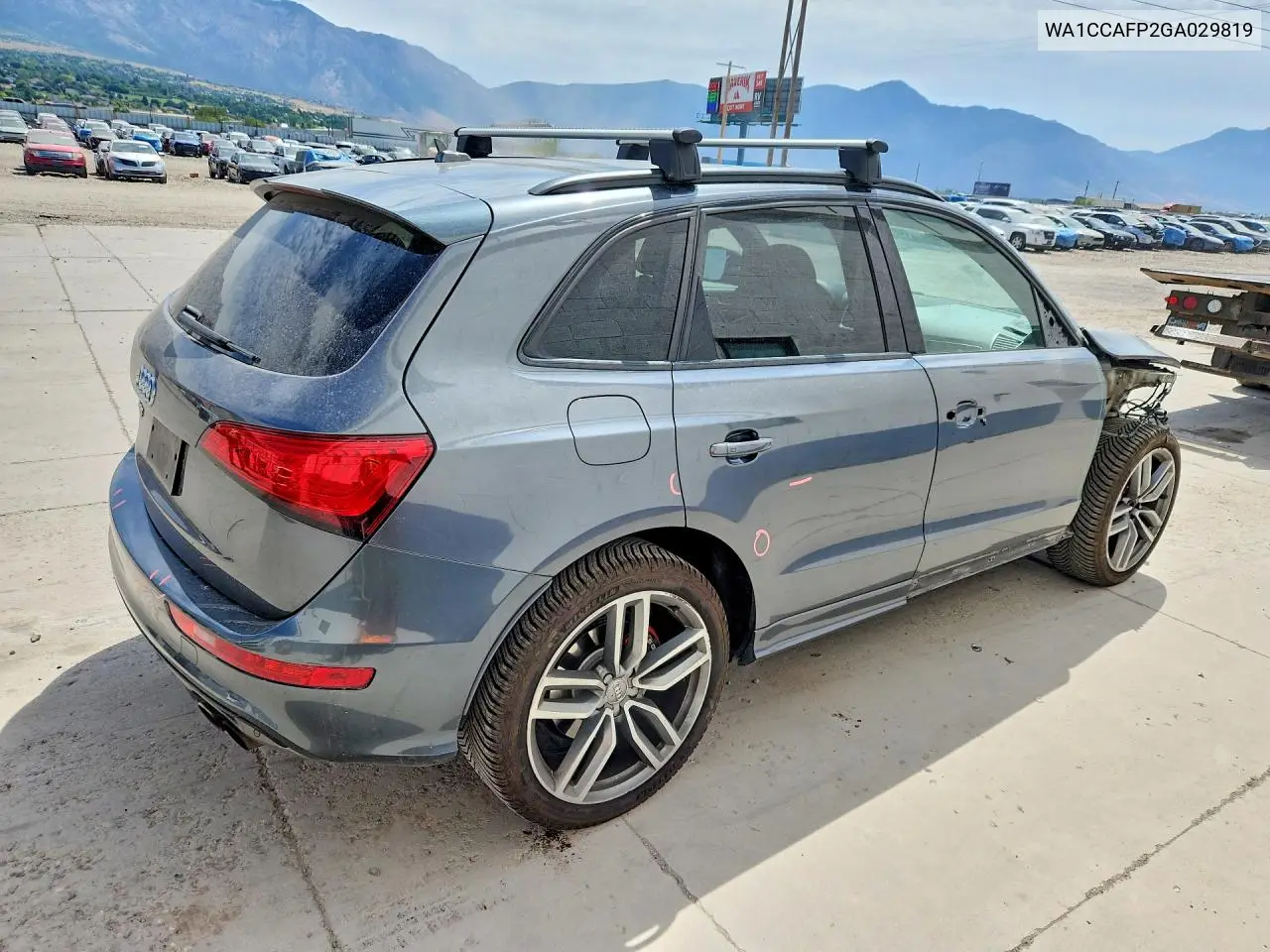 2016 Audi Sq5 Premium Plus VIN: WA1CCAFP2GA029819 Lot: 61185016