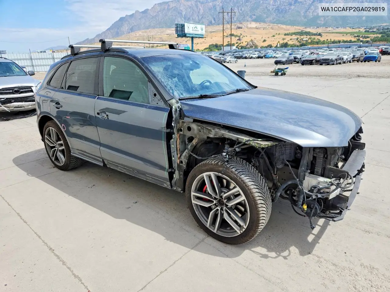 2016 Audi Sq5 Premium Plus VIN: WA1CCAFP2GA029819 Lot: 61185016