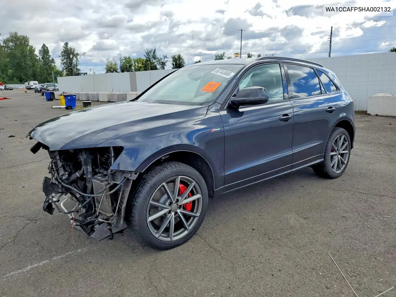 2017 Audi Sq5 Premium Plus VIN: WA1CCAFP5HA002132 Lot: 56744966